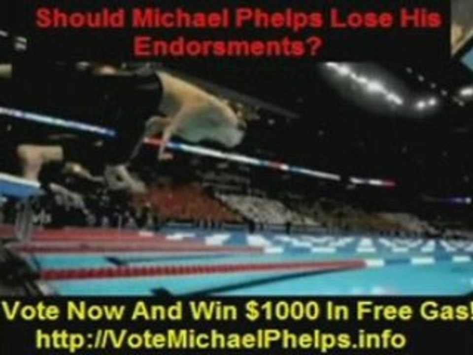 Michael Phelps Apologizes For Smoking Marijuana.