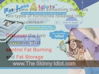 Natural Slimming Beauty and I'm a Certified Skinny Idiot