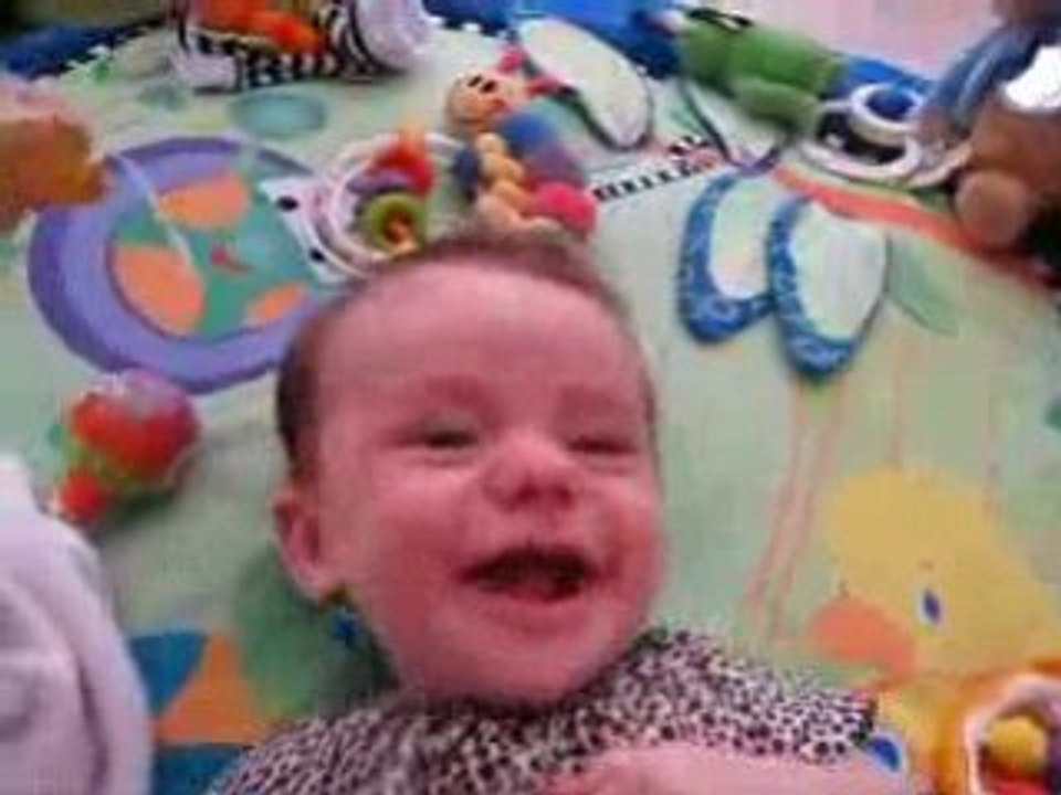 Stella laughing
