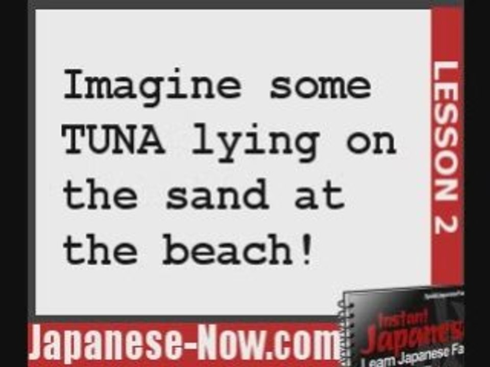 Learn Japanese Phrases: Lesson 2 Quick Method Video