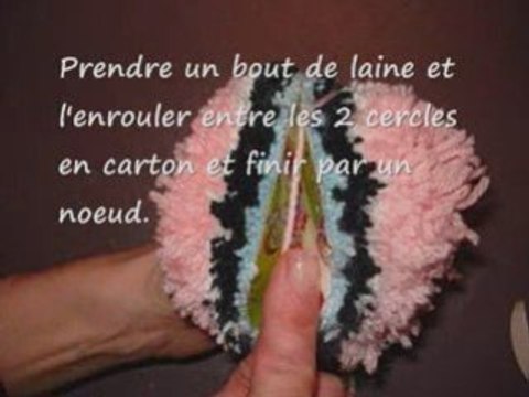 Comment faire un pompon en laine