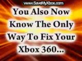 XBOX 360 Repair 3 Red Lights Red Ring of Death - Permanently