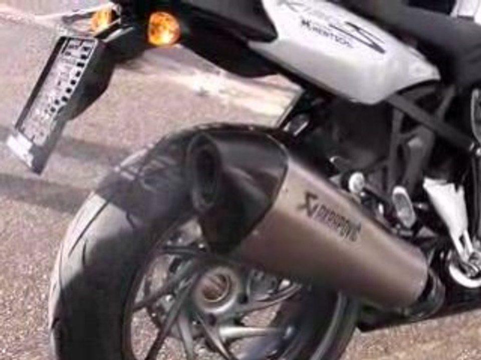 BMW K1300S Bj.09 + Akrapovic Auspuff