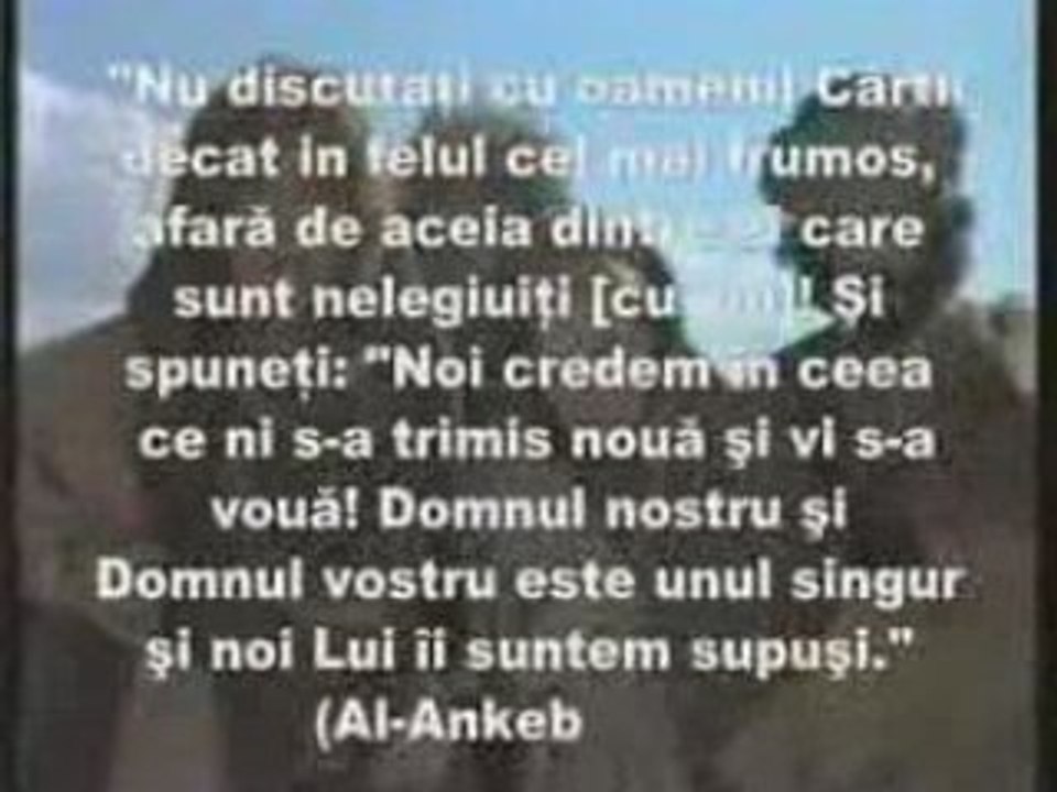 Ce spune Islamul despre evrei si crestini - Ehlul kitab