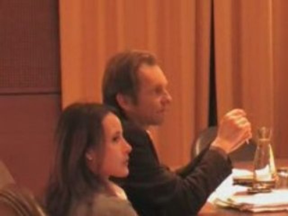 Conseil municipal février 2009