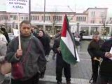 Manifestation contre Israël au Salon du Tourime Strasbourg