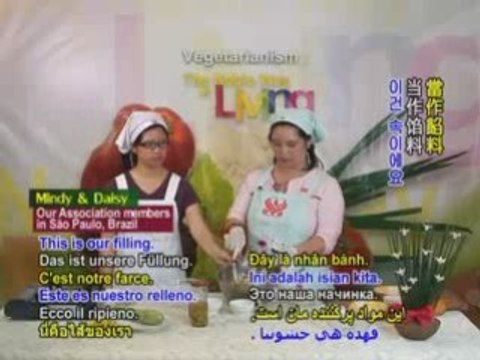 Homemade Vegan Mini Calzones (In Portuguese+translations)