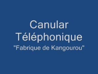 Canular Téléphonique: Fabrique de Kangourou