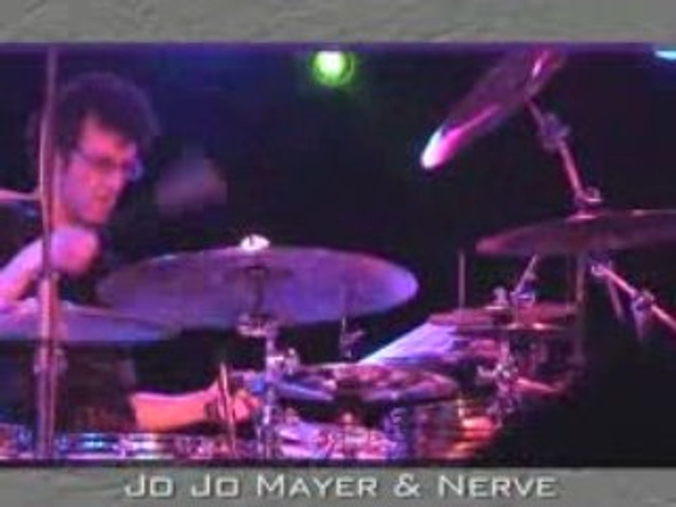 JoJo Mayer Solo Live Drumming Concert Clip 3 - Drums n Bass