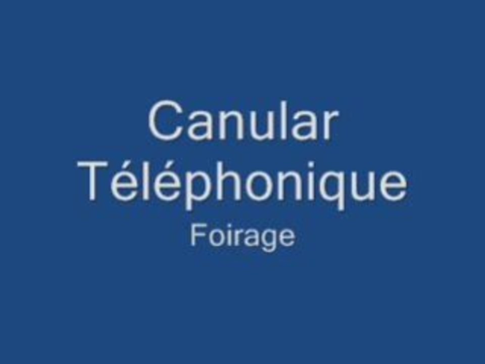 Canular Téléphonique Raté au Resto