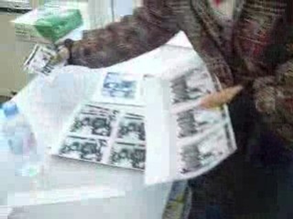 Dans le copy center