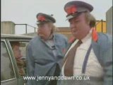 French and Saunders Car Park Attendants