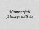 Hammerfall - Always Will Be (BG SUBS)