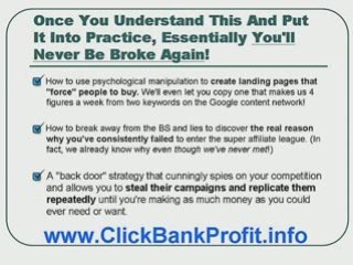Clicbank Affiliate Profits