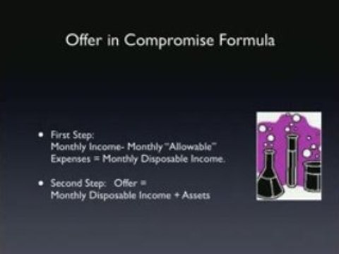 Tampa Tax Attorney explains IRS Offer in Compromise options