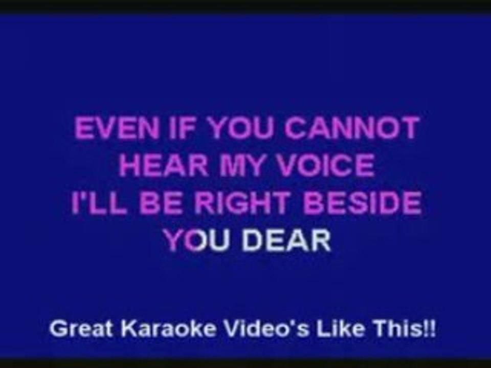 Leona Lewis  Run karaoke