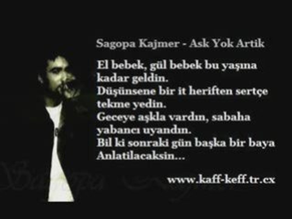 Sagopa Kajmer - Ask Yok Artik