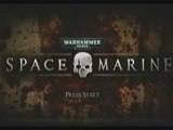 Warhammer 40K Space Marine Footage