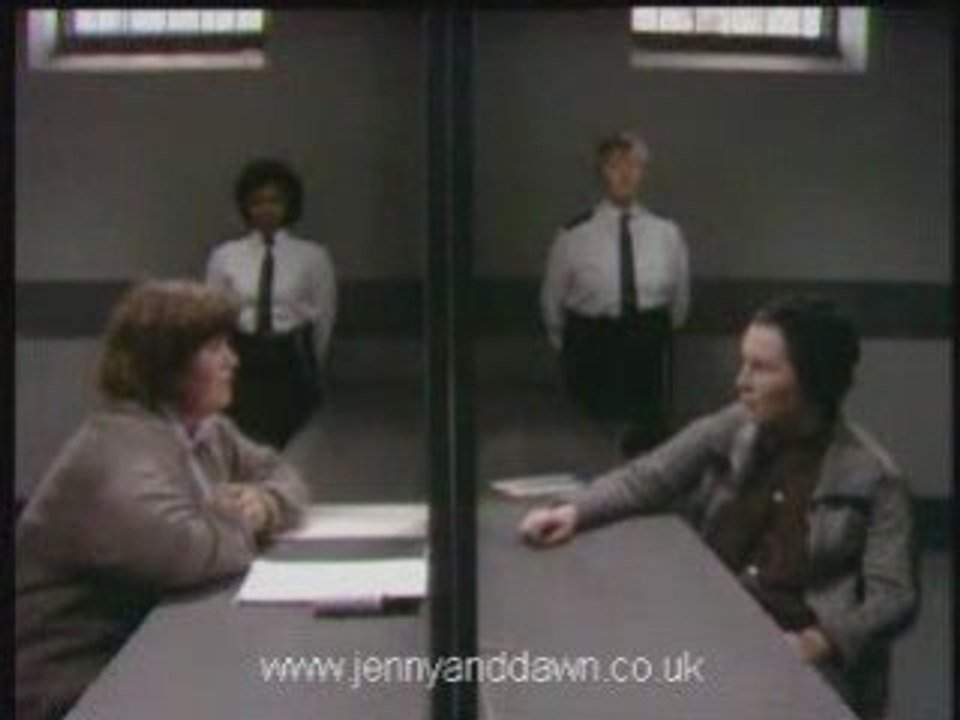 French and Saunders in 'Prison'