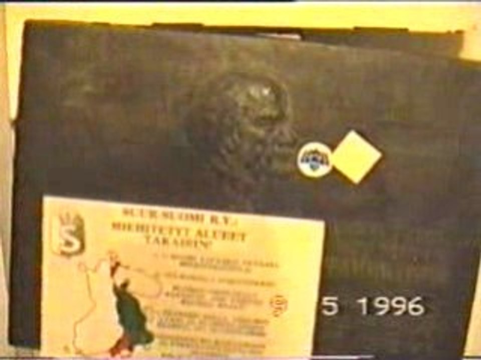 Lenin reliefin tuho 1996 by Seppo Lehto