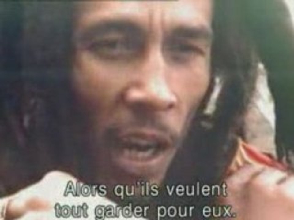 Bob Marley parle de l' herbe