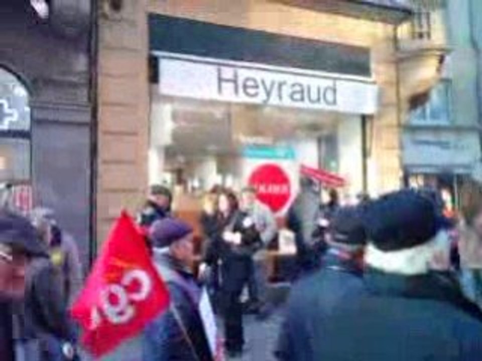 Manif 29 janvier 2009 à Metz