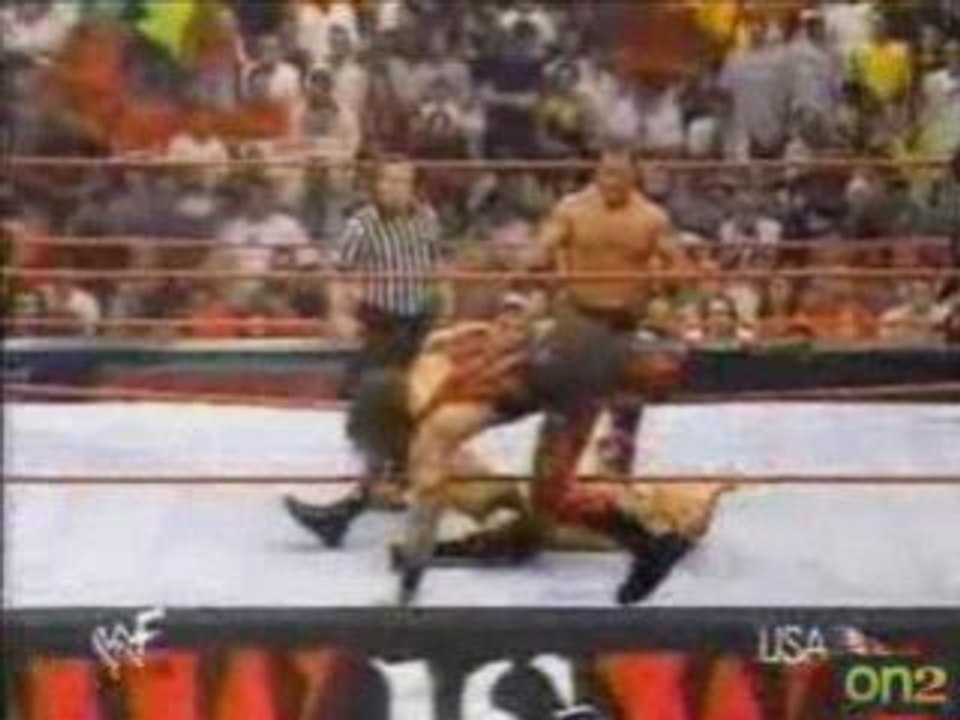 Kane & Chris Benoit vs The Rock & The Undertaker