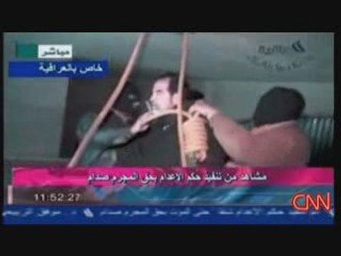 SADDAM HUSSEIN - Pendaison (CNN)