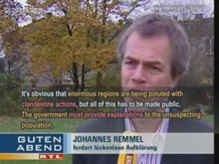 Chemtrails et TV allemande !!!