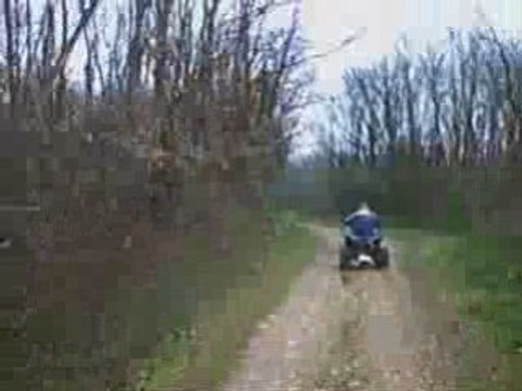 450 yfz + 350 raptor caméra embarqué