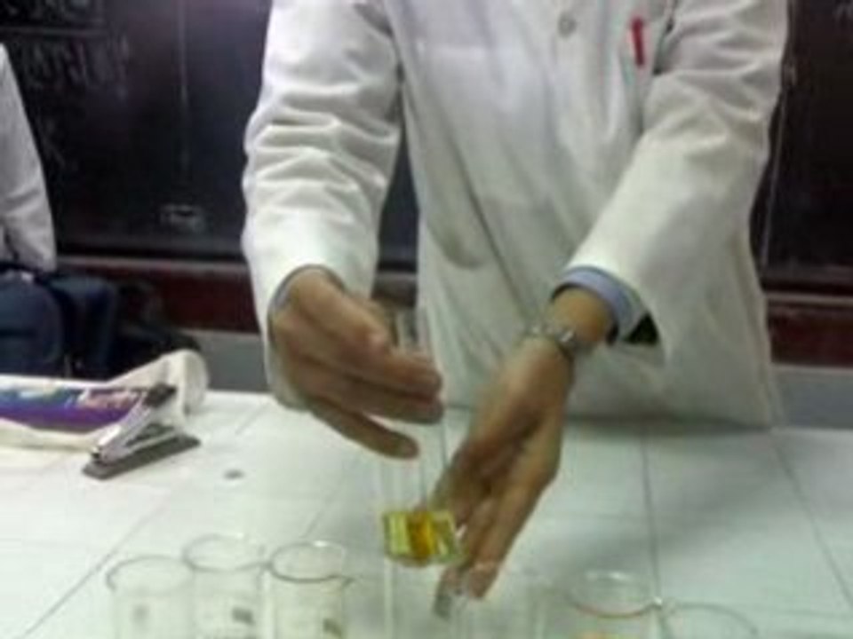 deplacement equilibre chimique