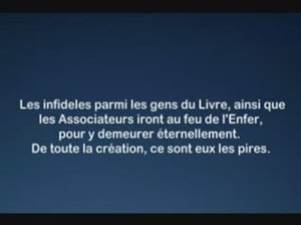 Sourate 098 - Al Shatri