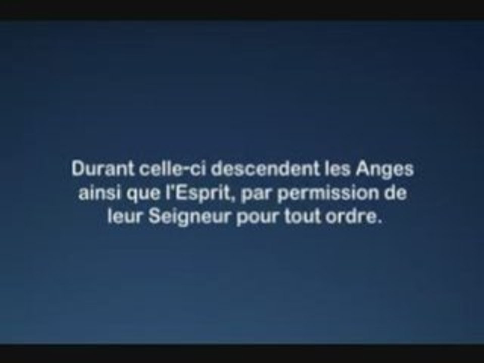 Sourate 097 - Al Shatri