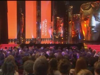 Michael Sheen and David Frost present a Bafta