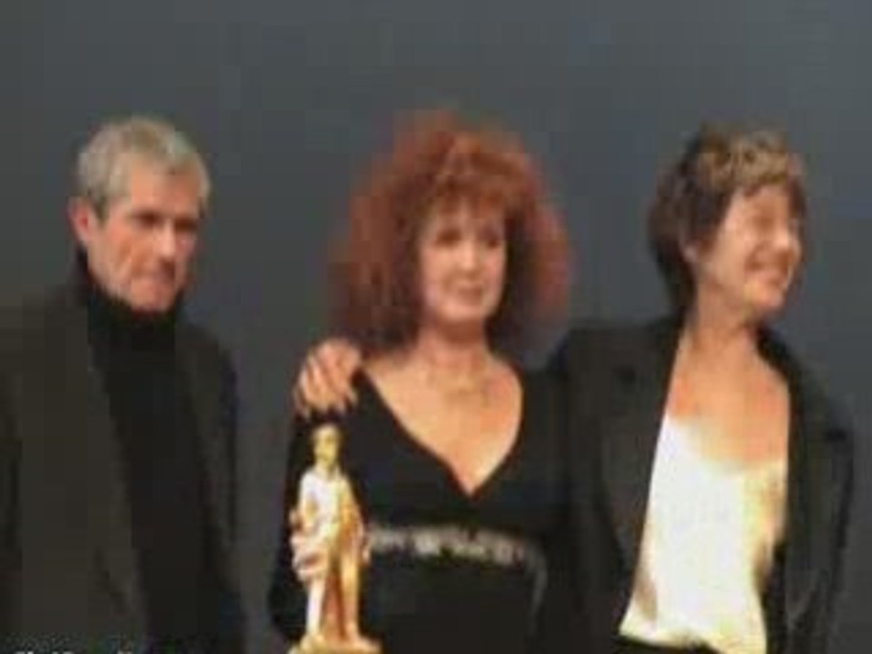 Raimu d'honneur à Sabine Azema, Claude Lelouch, Jane Birkin