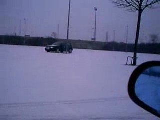 Golf 4Motion demarage sur la neige