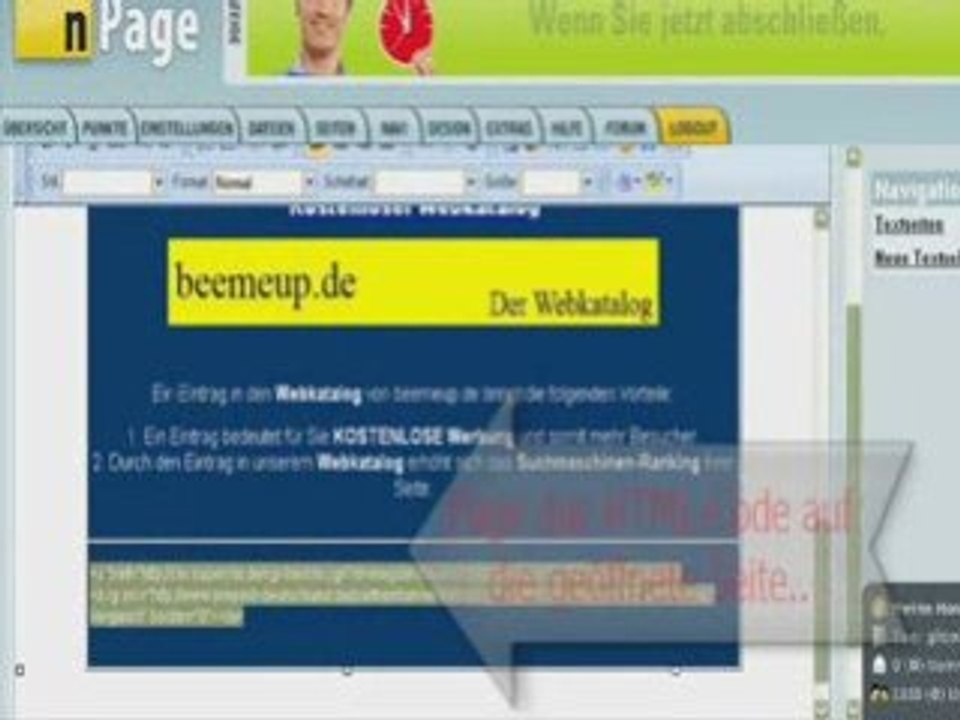 Geld Verdienen mit deinem Homepage Part 2/2