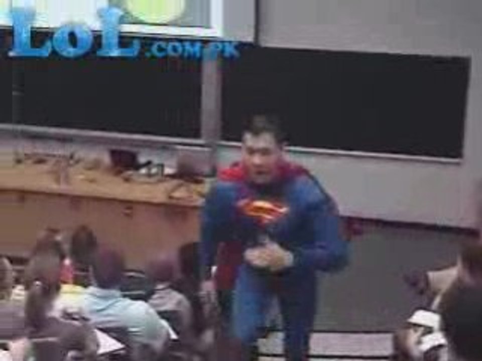 When students interrupt class with elaborate pranks
