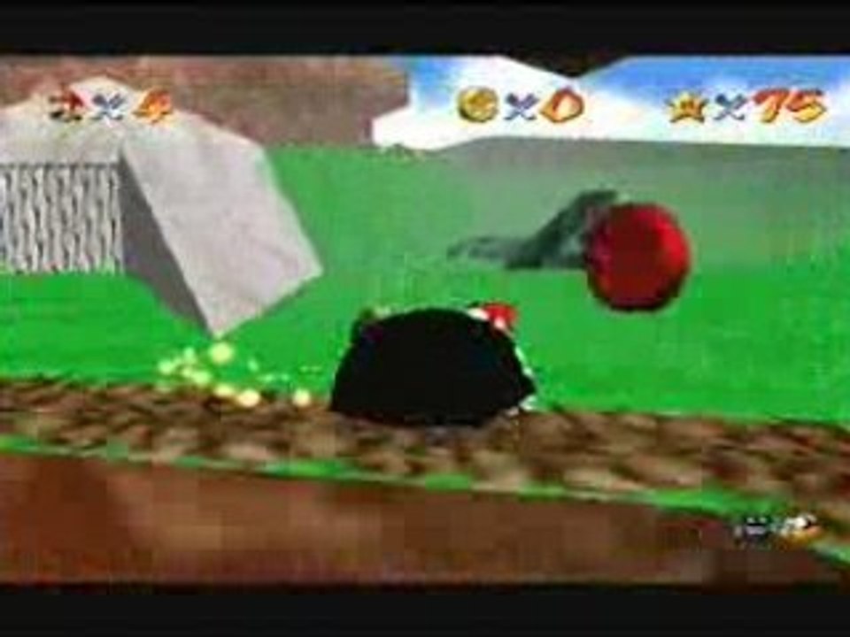 Gameshark code: Ride Chomp in Bob-omb Battlefield