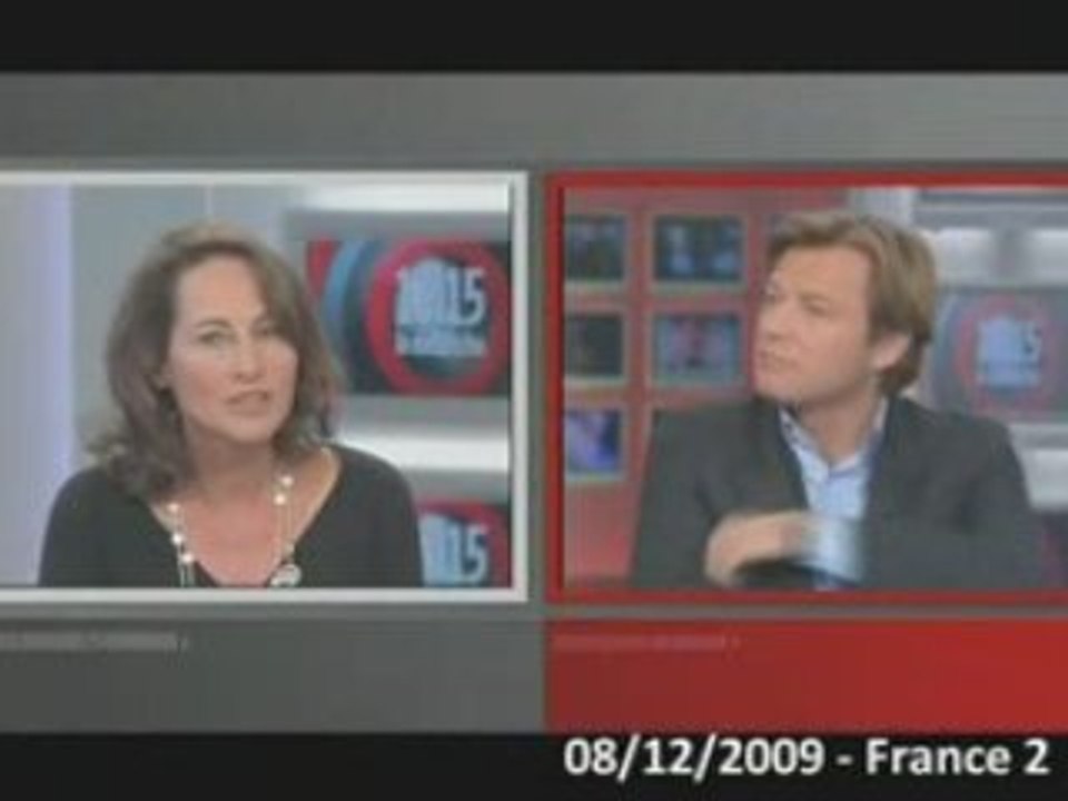 Ségolène Royal : les contre-vérités de Nicolas Sarkozy