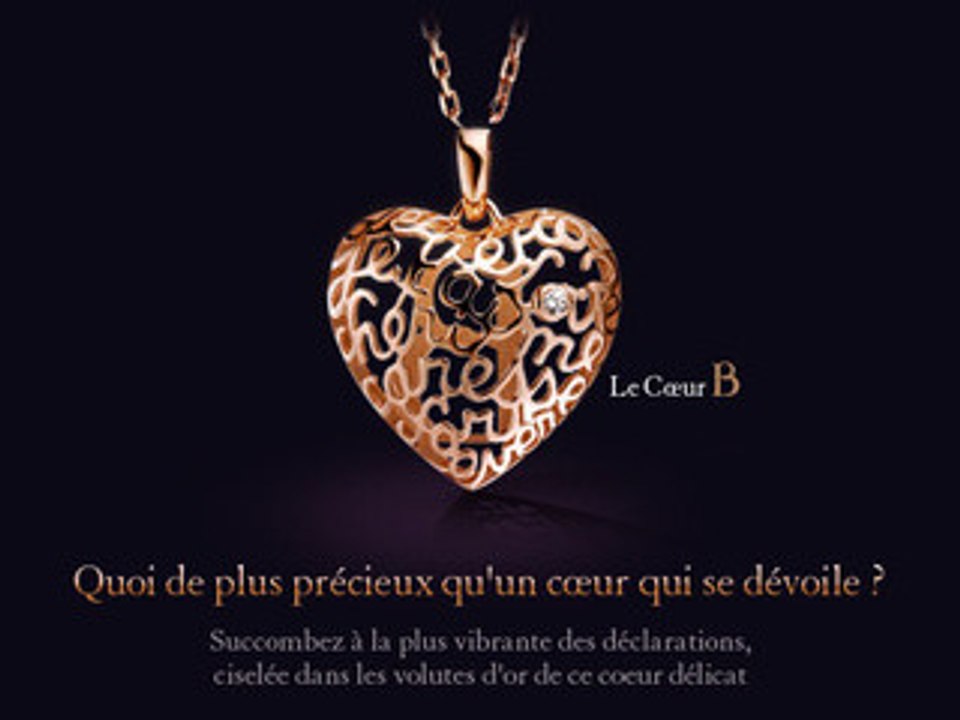 Boucheron - Pendentif Coeur B - B Heart Pendant
