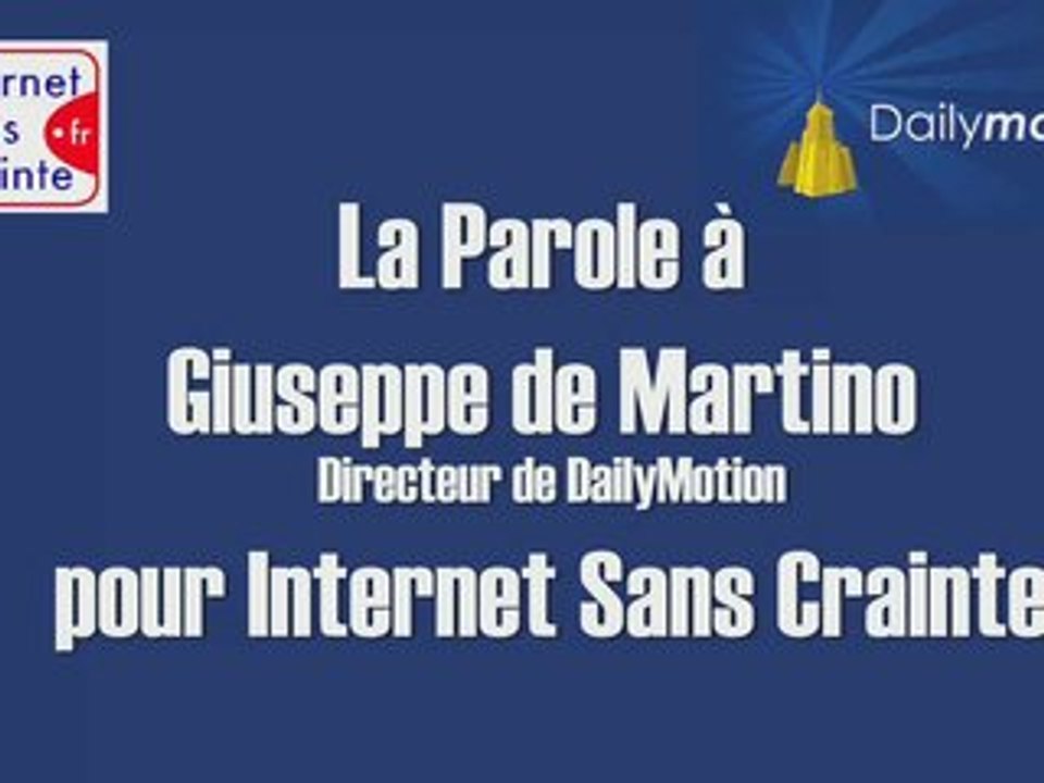 Dailymotion répond à Internet Sans Crainte
