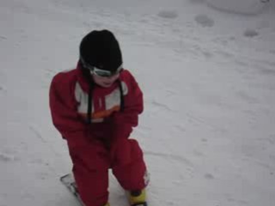Titounet fait du ski (1/2)