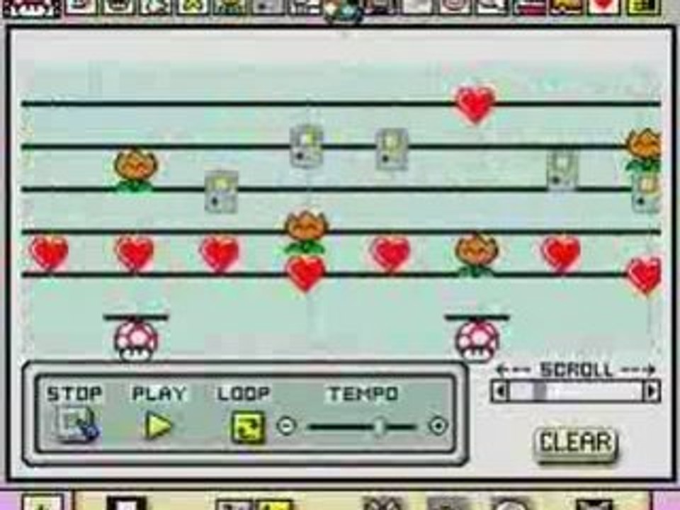 Mario Paint - Sonic
