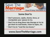 What If My Spouse Doesn't Want To Save Our Marriage?