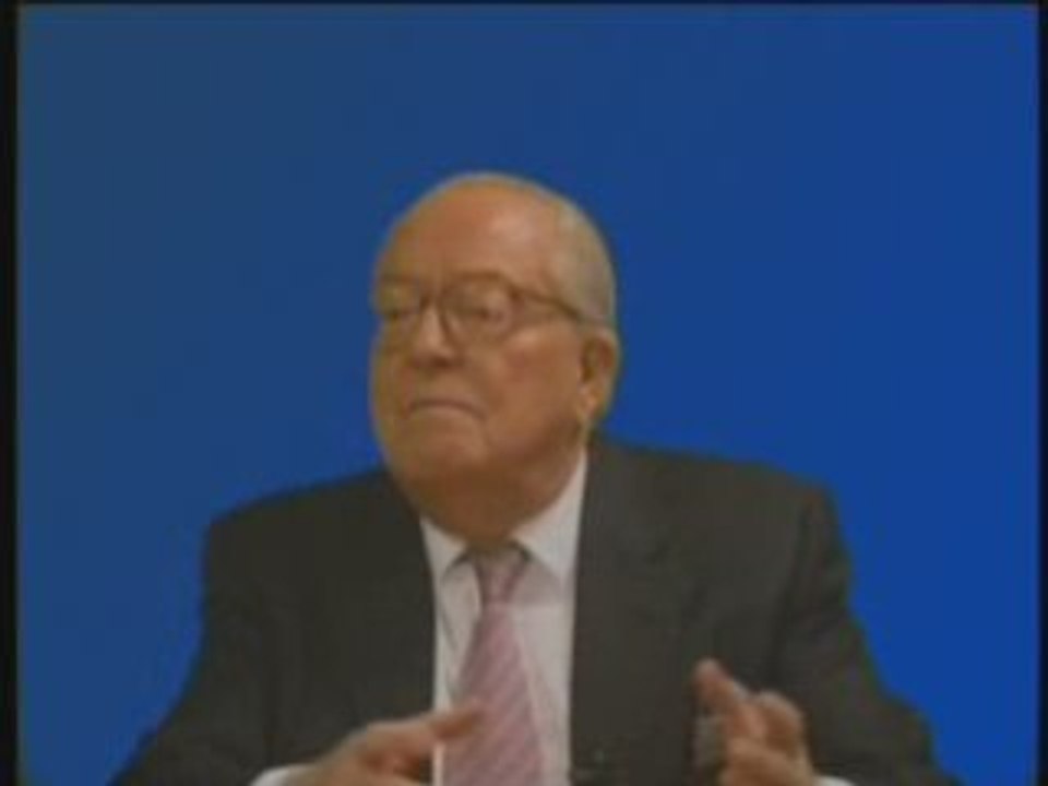 Jean Marie Le Pen Front National JDB Fevrier 2009