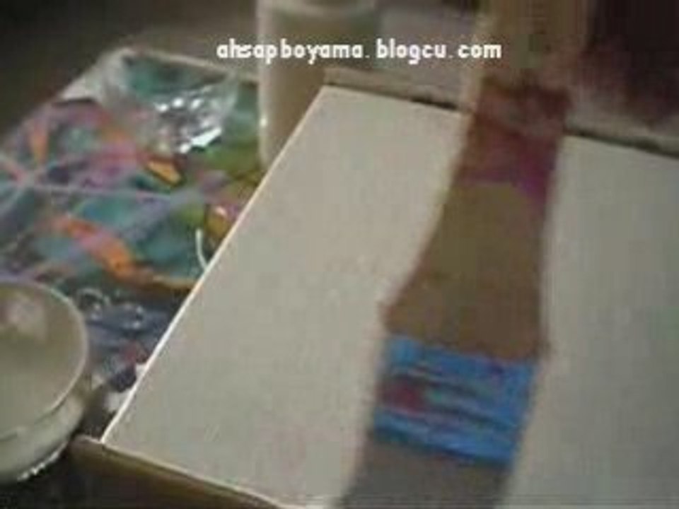 ahşap boyama transfer tekniği 1