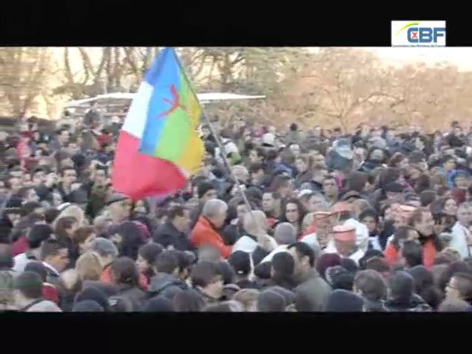 Clôture des Yennayer 2959, sur le Parvis du Trocadéro - Nouvel an Berbère 2959 - CBF TV