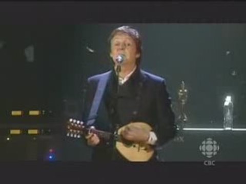 Paul McCartney Dance Tonight & Live and Let Die Brit Awards