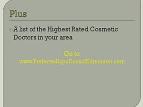 How To Find A Great Edmonton Laser Liposuction Doctor